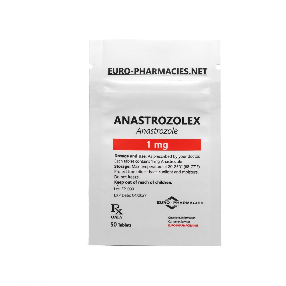 Anastrozolex (Arimidex) 1mg/tab - 50 tab/bag