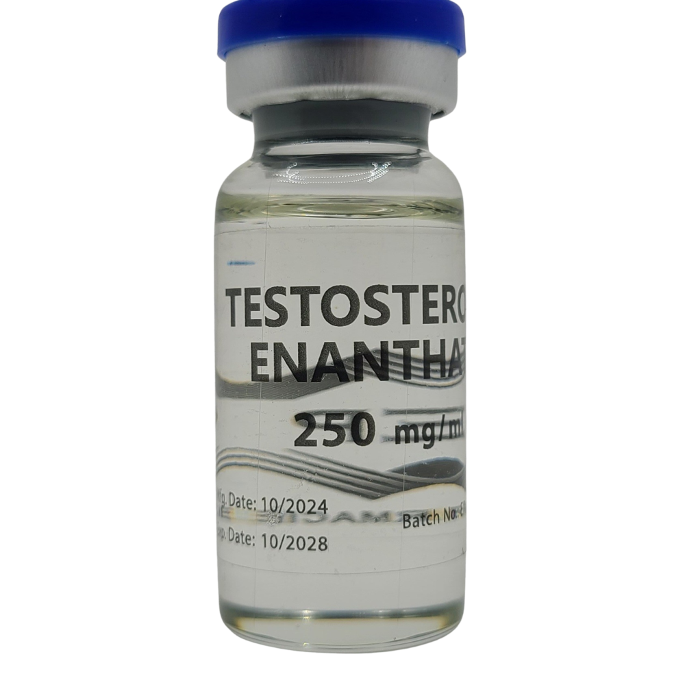 Testosterone Enanthate - 250mg:ml, 10ml:vial by Euro Pharmacies