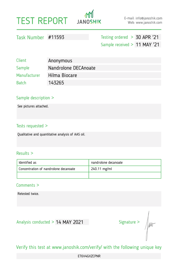 Nandrolone Decanoate (USA) - Image 2