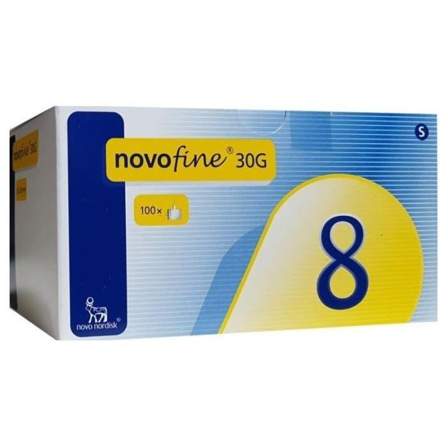 Novofine HGH Pen Needle 100X0.8mm, 30G