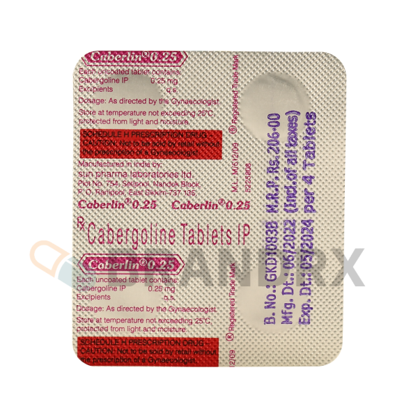 Caberlin 0.25 mg - Image 4