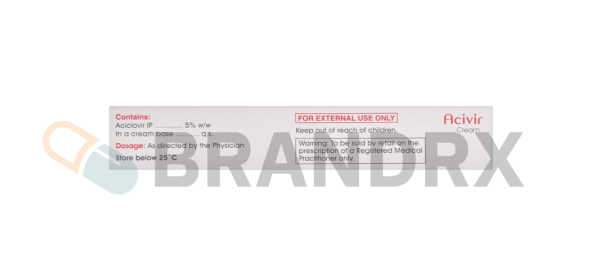 Acivir Cream 5% - Image 2