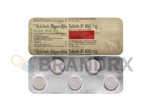Acivir DT 400 mg