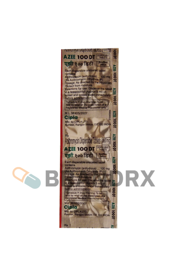 Azee DT 100 mg - Image 3