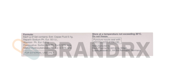Contractubex Gel 50 IU+10/100 mg - Image 2