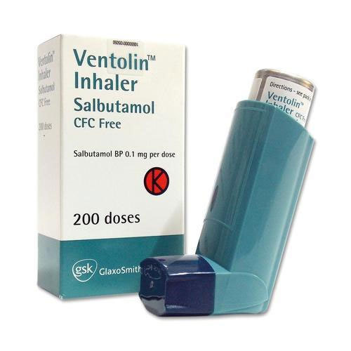 Ventolin Inhaler 100 mcg