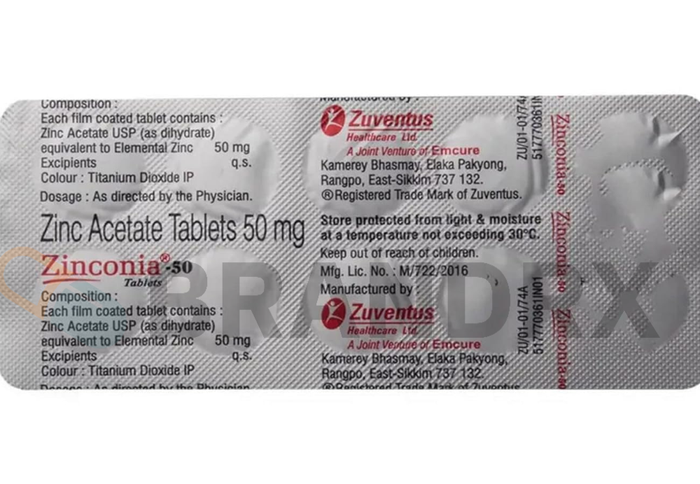 Zinconia 50 mg